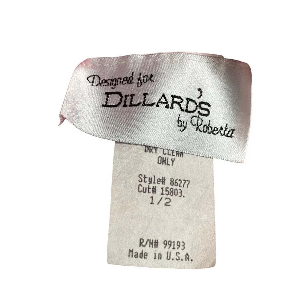 Dillard's Pink Long Dress - Picture 13 of 14